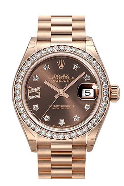 rolex lady datejust 28mm rose gold|rolex lady datejust 28mm price.